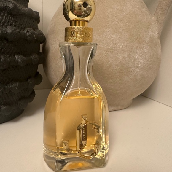 Jimmy Choo Gold Decorative Glass Bottle - Picture 1 of 3
